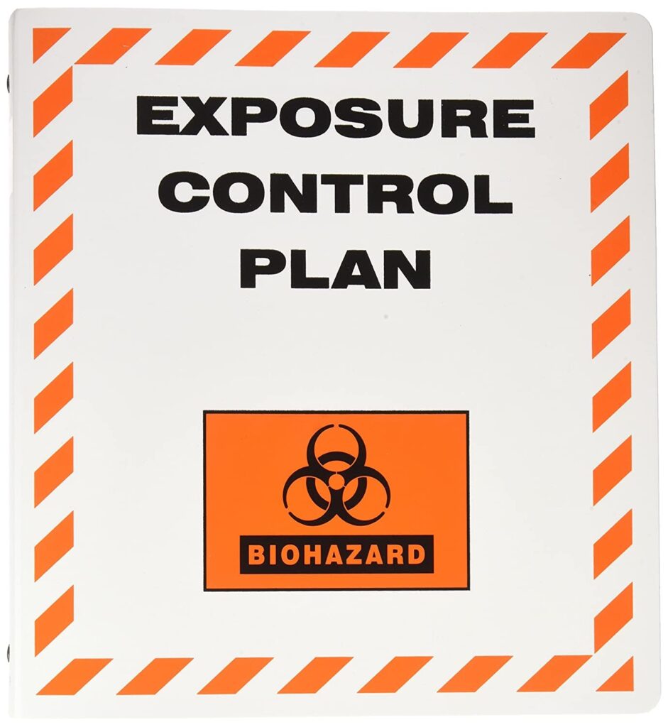  Exposure Control Plan cover biohazard